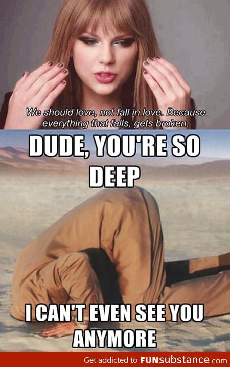 Taylor Swift's words of wisdom