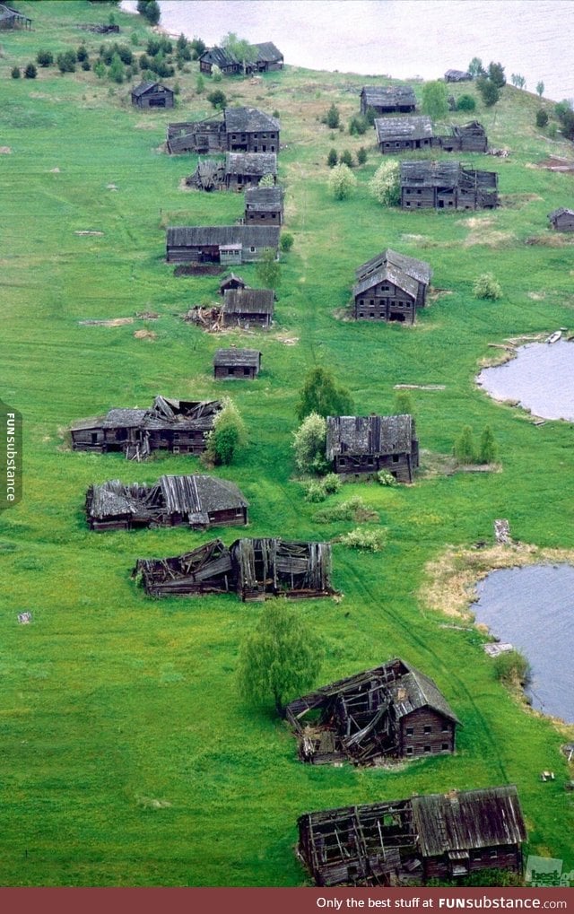 Abandoned village