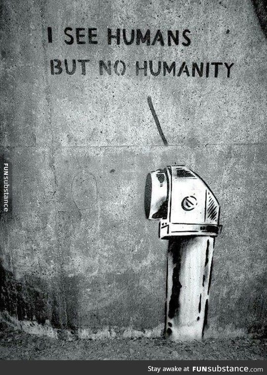 Humans spotted