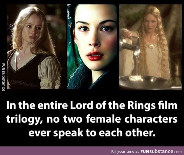 Interesting LOTR fact