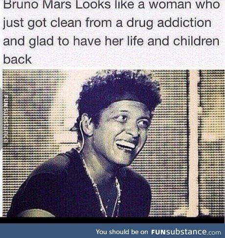 Bruno Mars face