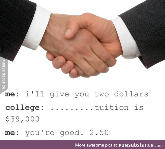 Trying to get into college