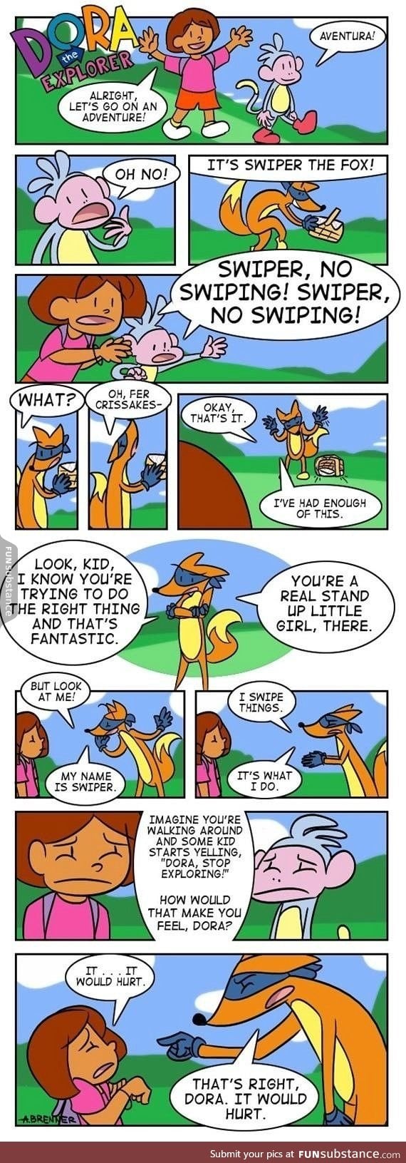 Swiper was always my favorite