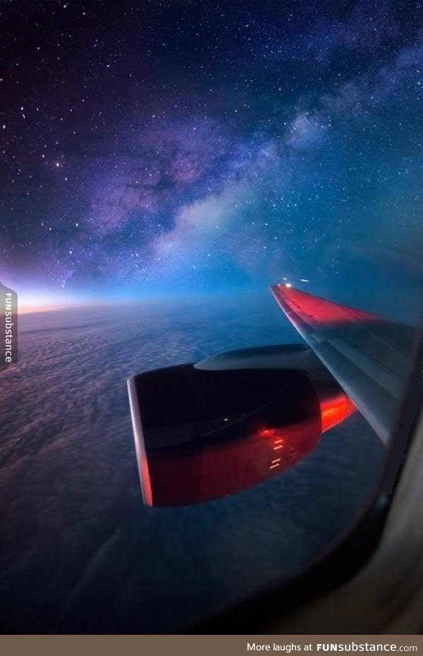 Always choose the window seat