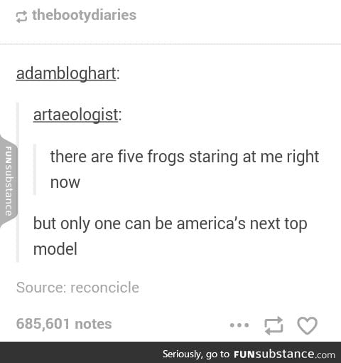 America's Next Top Frog