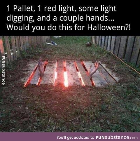 Halloween decoration idea