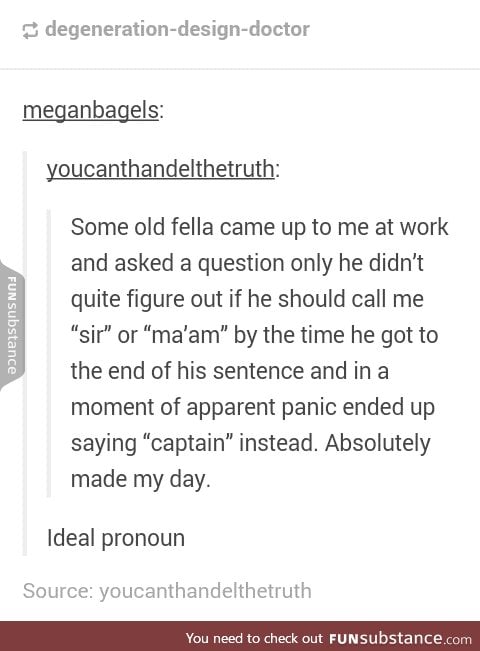 Aye aye,captain!