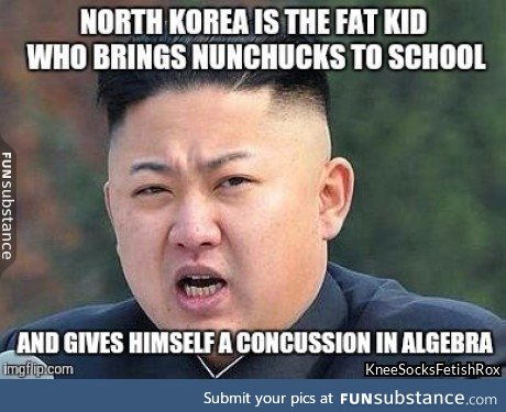 Kim jong ow!