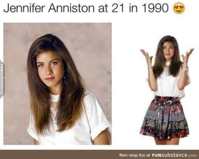 Jennifer Anniston at 21