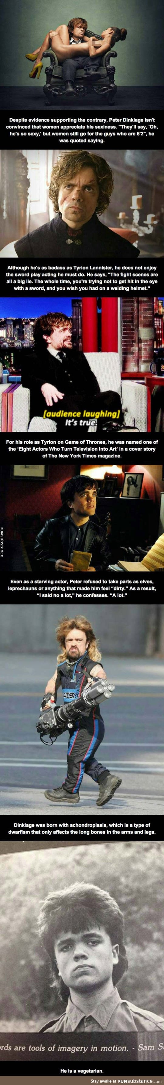 Ladies and gentlemen, the story of Peter Dinklage