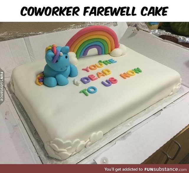 Farewell cake