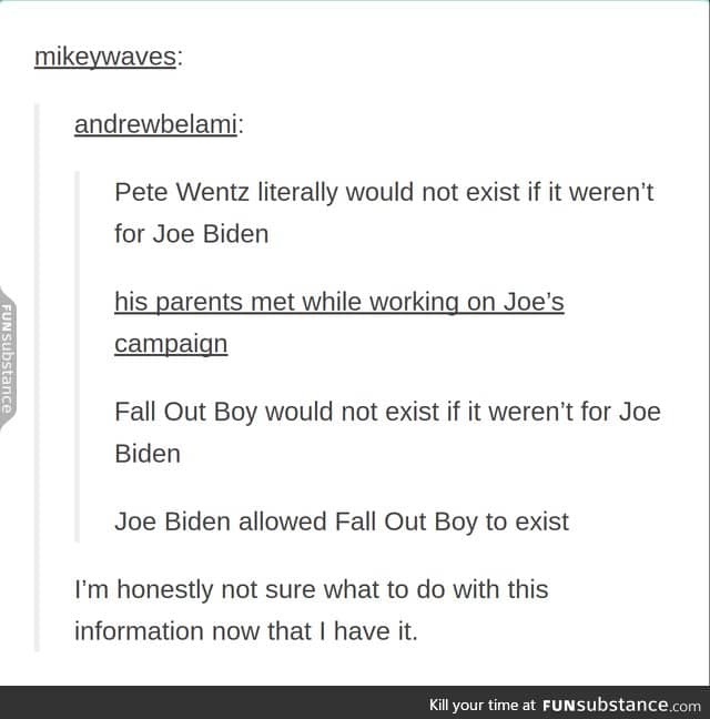 the magic of Joe Biden