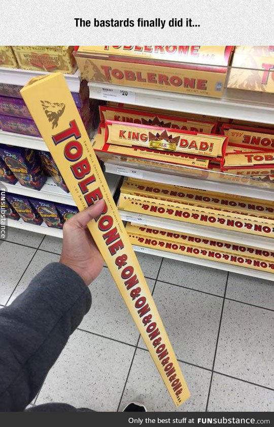 Neverending toblerone