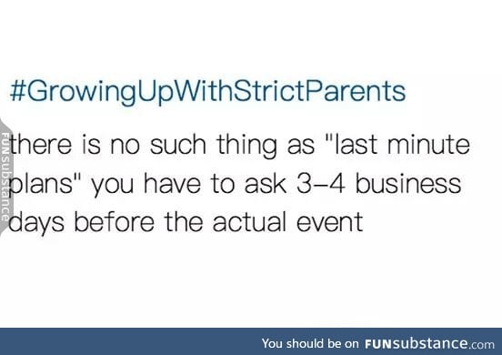 Strict parents