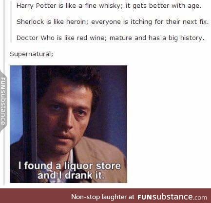 The fandoms as booze