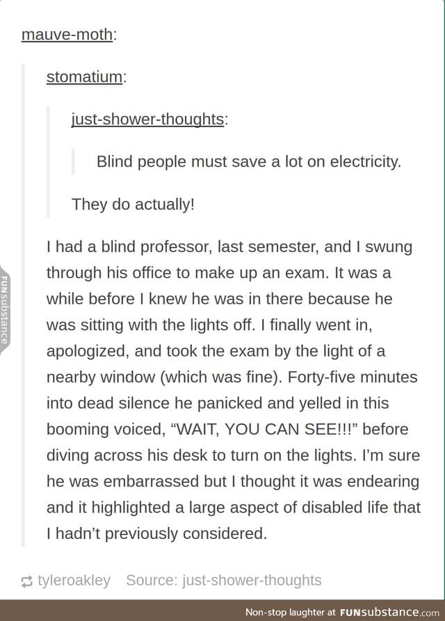 blind people