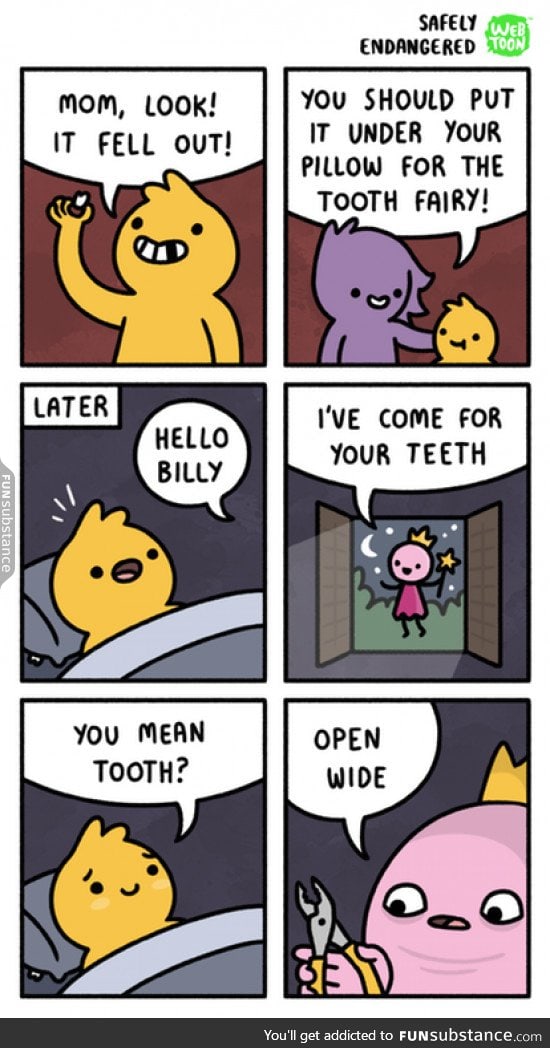 The tooth fairy