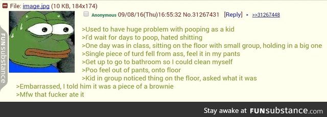 Anon hates pooin'