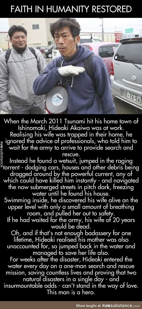 Tsunami hero