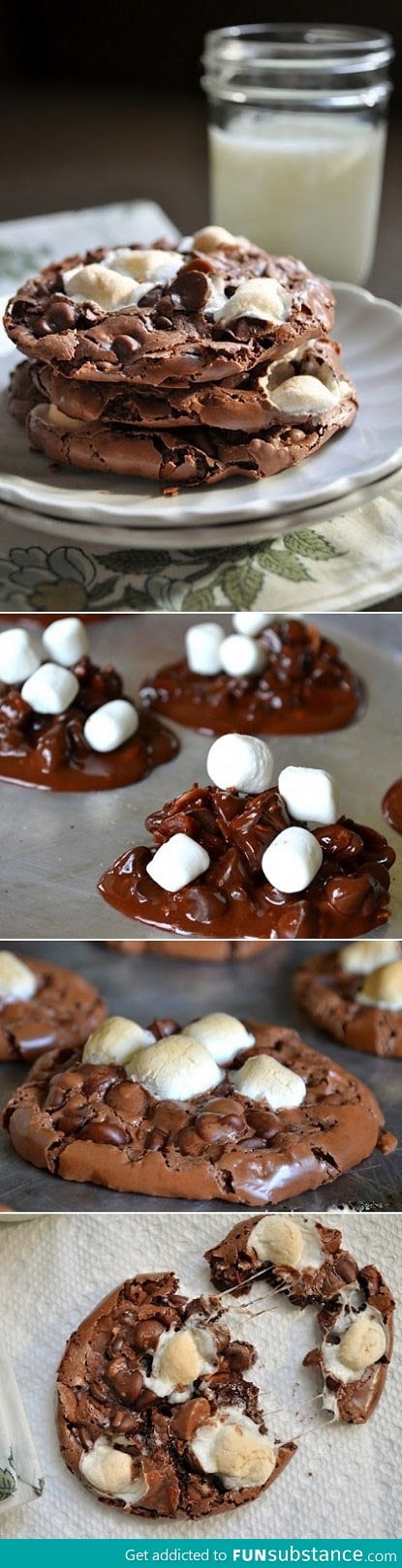 Rocky road cookies