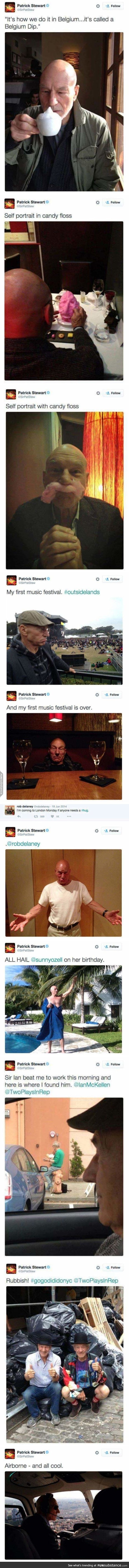 Patrick Stewart is the boss!