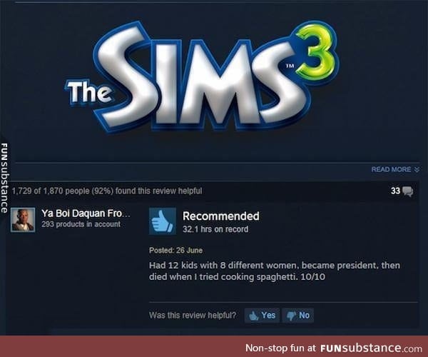 Best game review ever