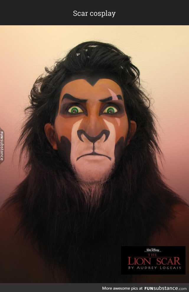 Scar cosplay