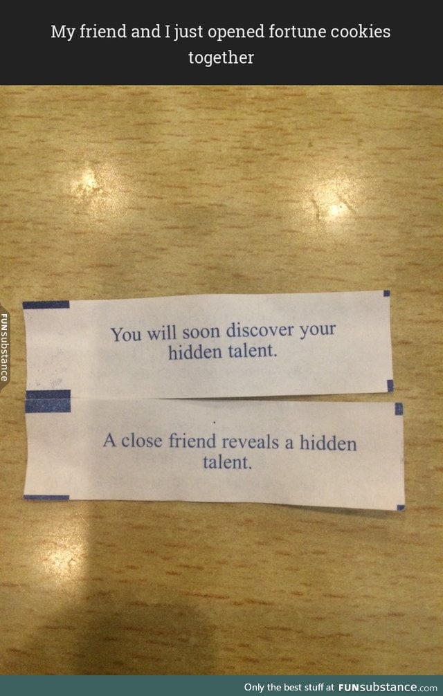 fortune cookies