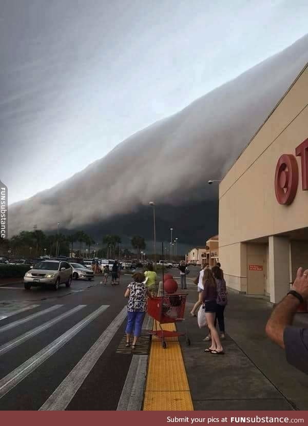 Cold front approaching Austin