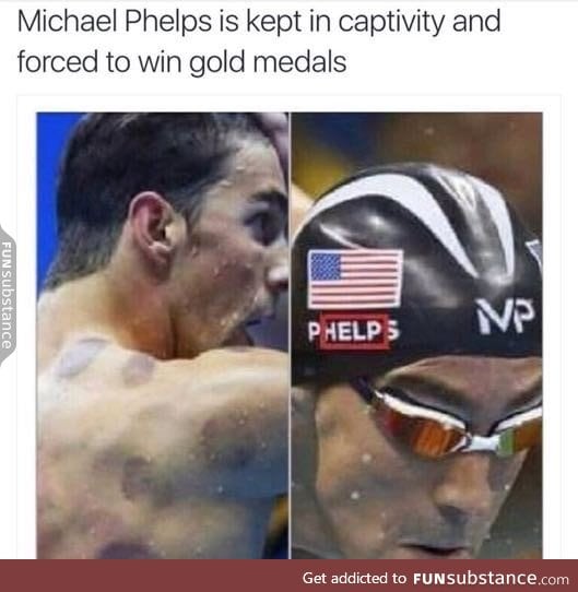 He needs some phelp