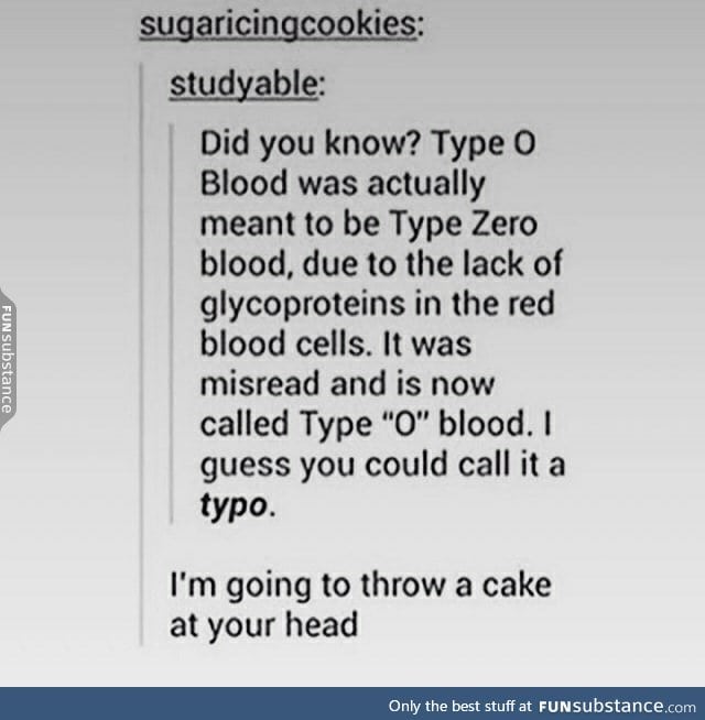 Blood pun