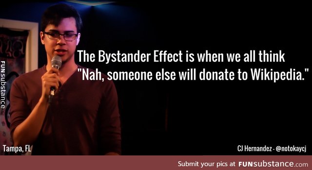 The bystander effect