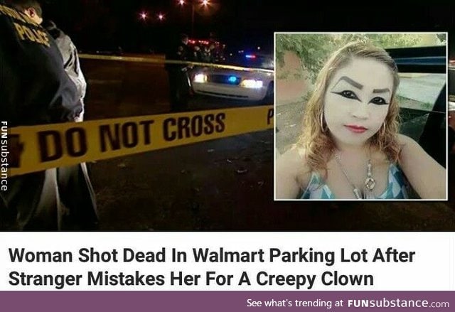 He wasn't clowning around