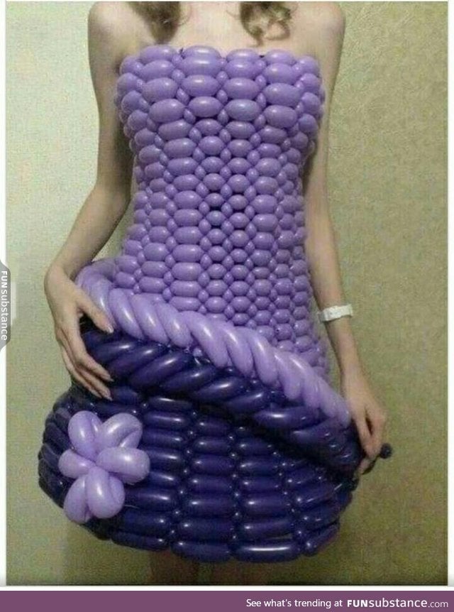 Balloon dress