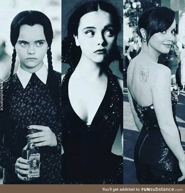 Christina Ricci over the years