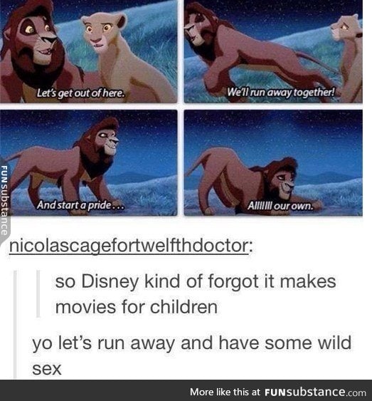 Kovu was a h*rny bastard