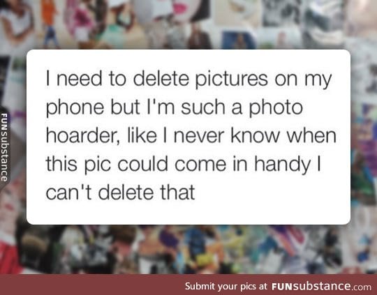 Photo hoarder