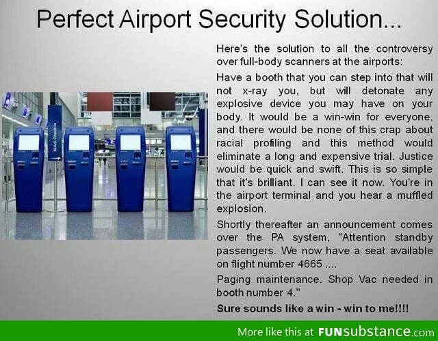 The perfect airport security solution