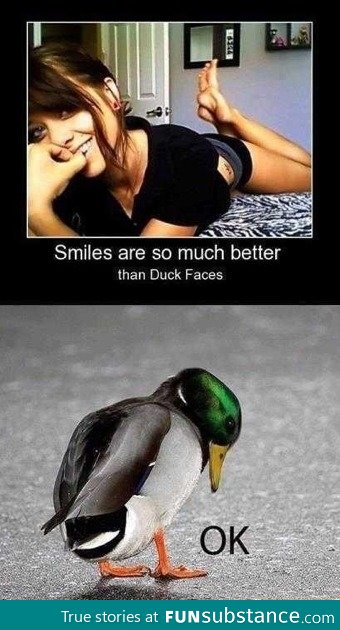 Poor duck