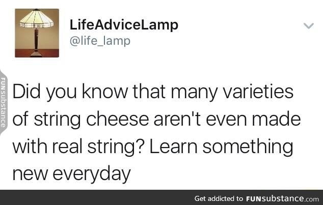 String cheese