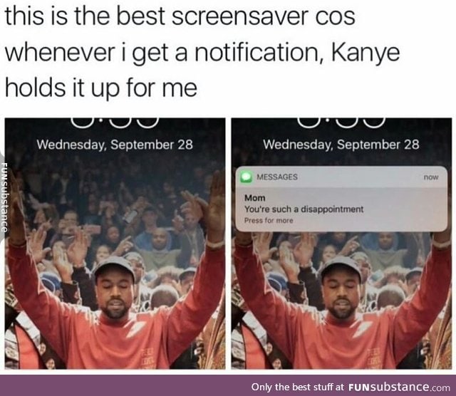 Kanye notifications