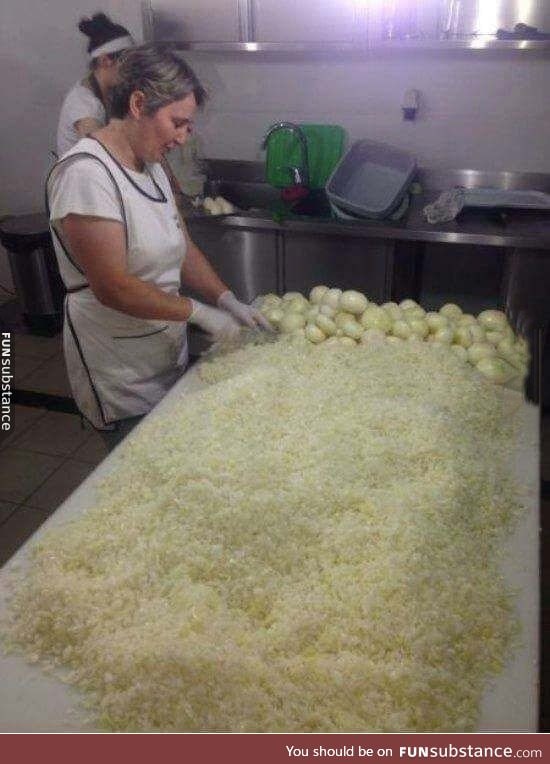 Immunity to onions: Level 9999