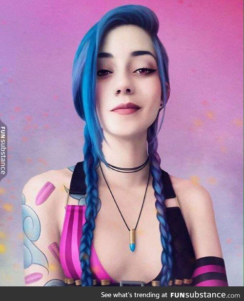 Jinx Cosplay /not wig