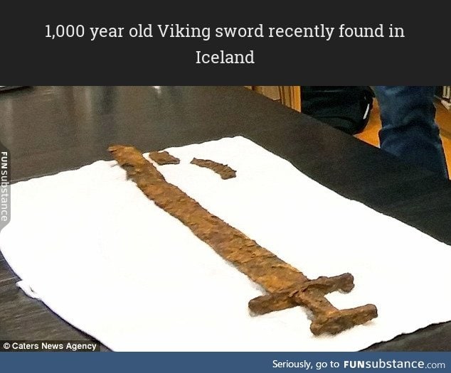 Ancient sward by the Vikings