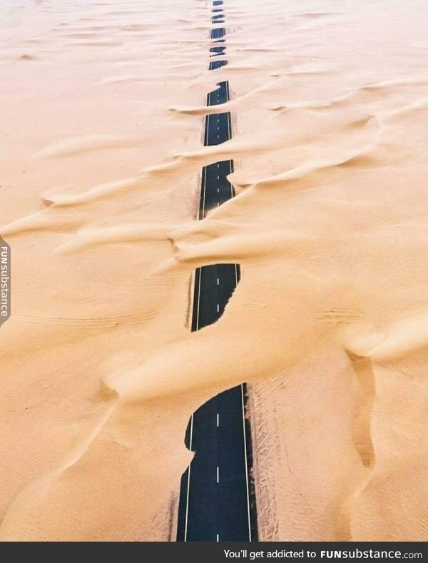 Sandy highway