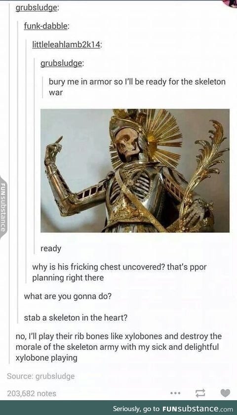 Skeleton war