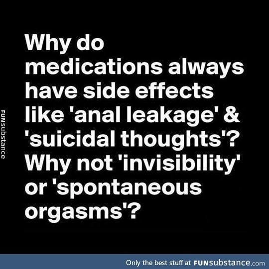 Medication side effects