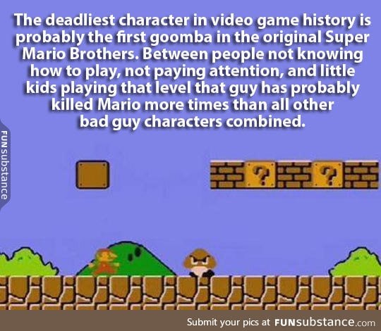 Deadliest foe in video games