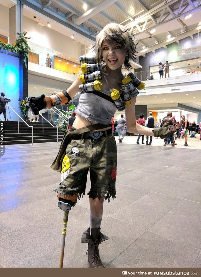 Female junkrat cosplay