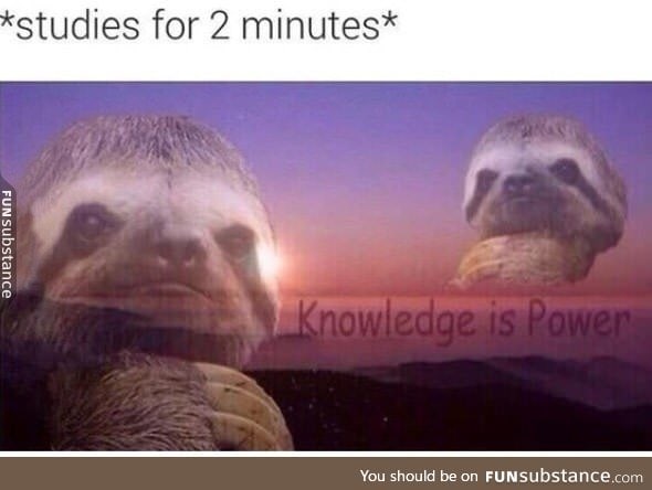 Knowledge is Power